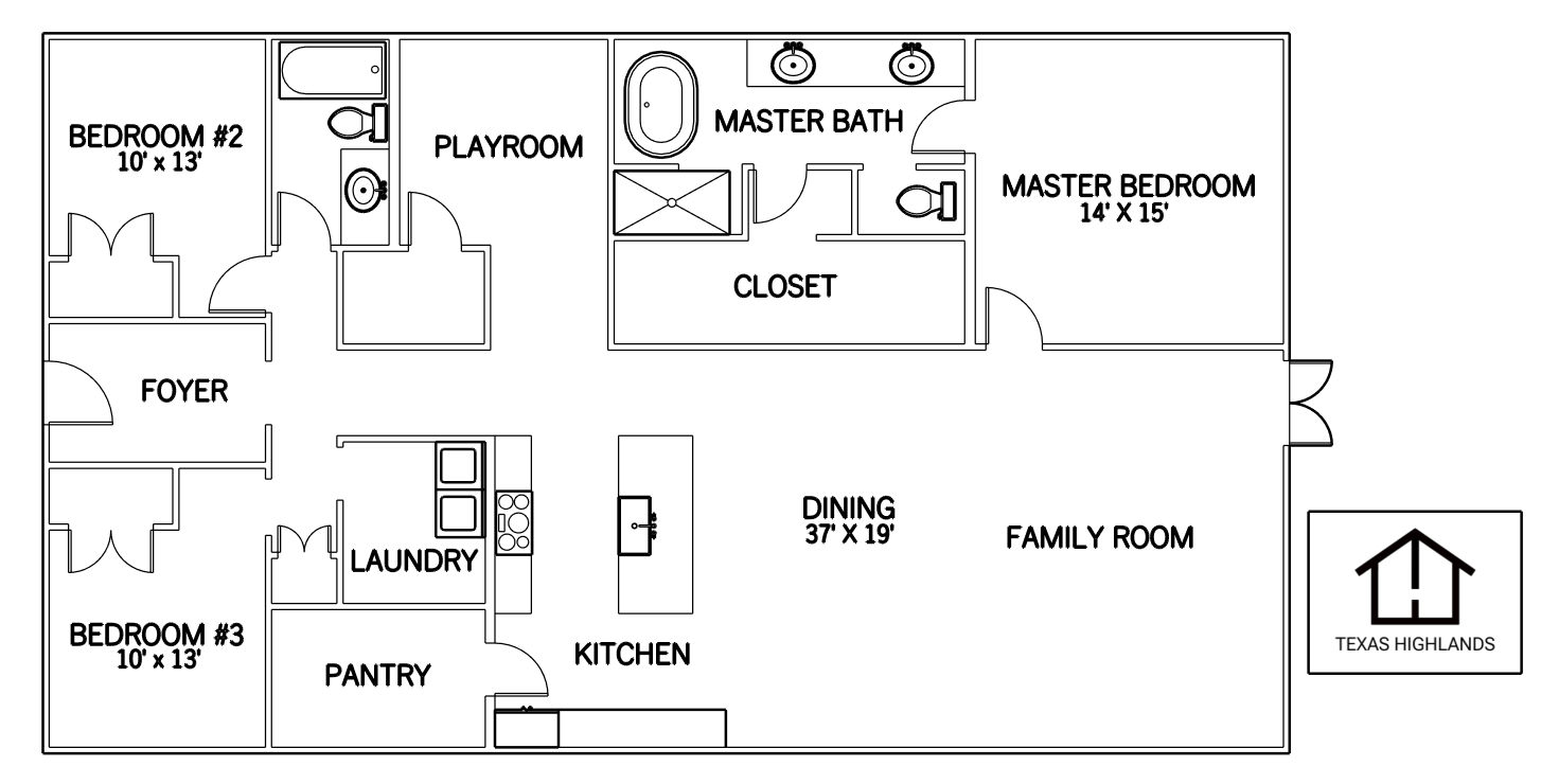 Modern custom home builder floor plans in Boerne Texas