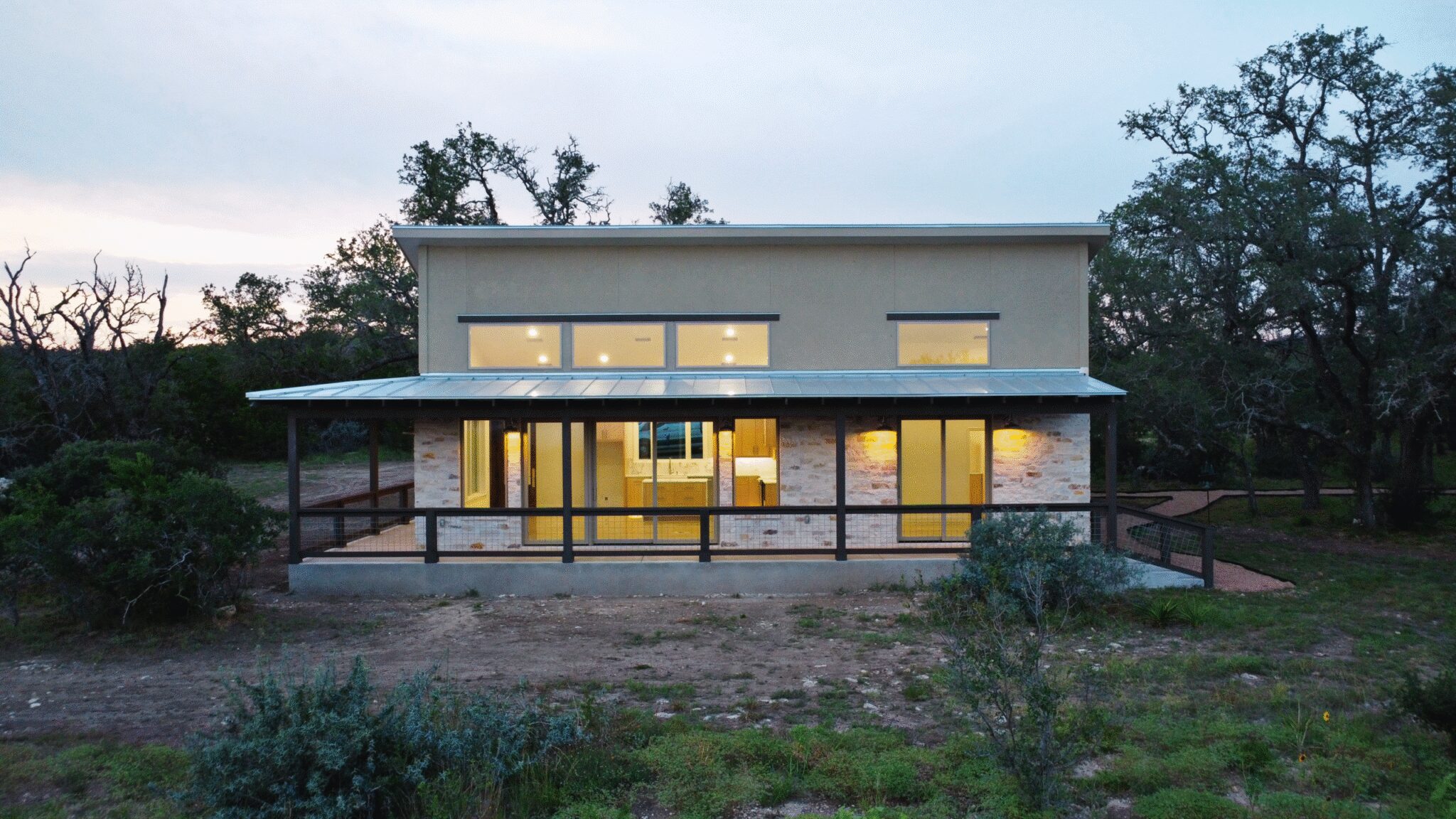 Custom casita home builder in Comfort Texas