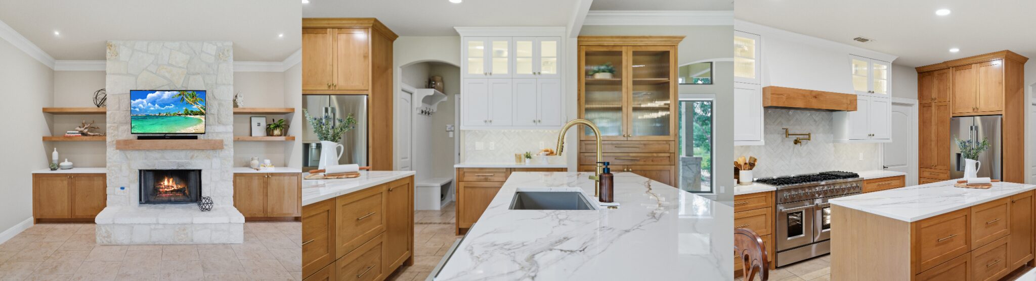 Custom kitchen in Boerne, Texas