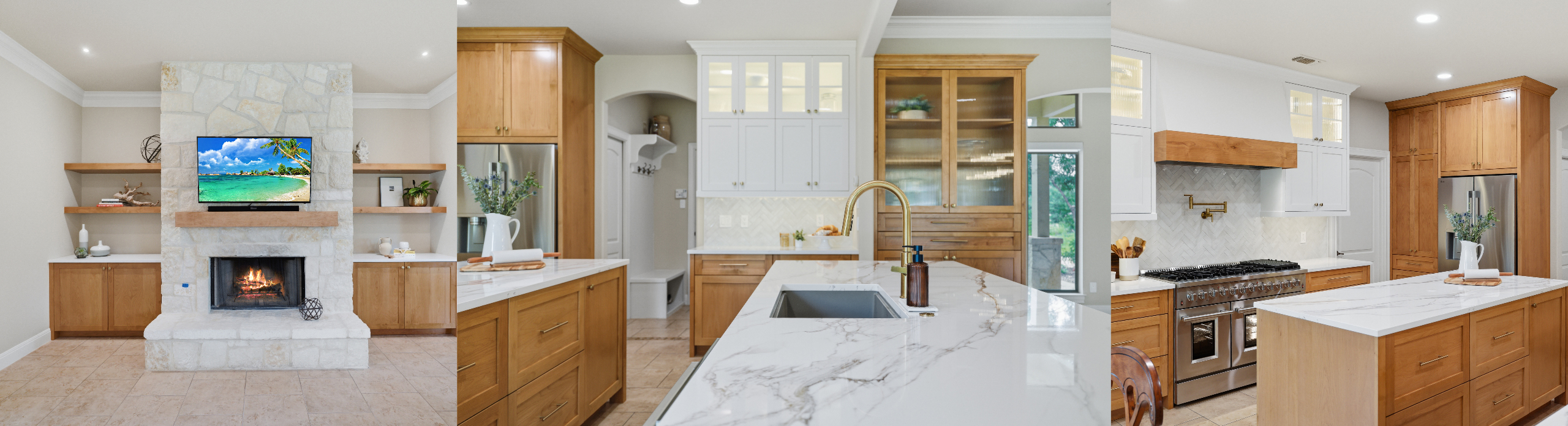 Custom kitchen in Boerne, Texas